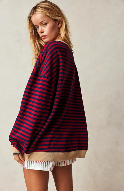 Mana - Oversize Striped Sweater