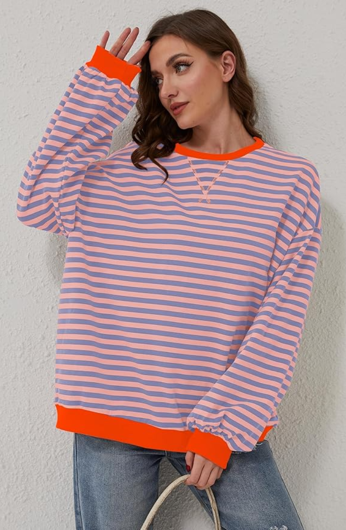 Mana - Oversize Striped Sweater